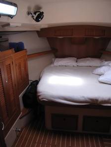 Forward cabin (aka the Queen's Quarters)